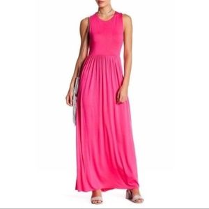 Clayton Pink Elin Maxi Dress